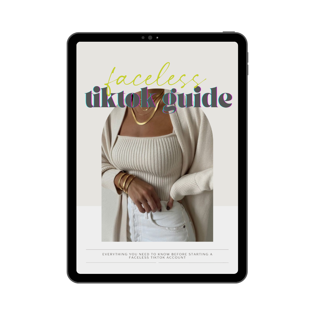 Faceless TikTok Guide